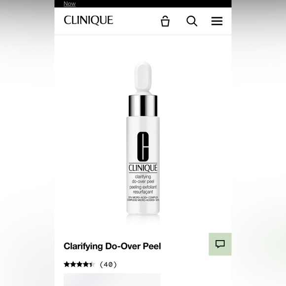 Clinique Clarifying Do-Over Peel Peeling Exfoliant 30ml - Picture 2 of 2